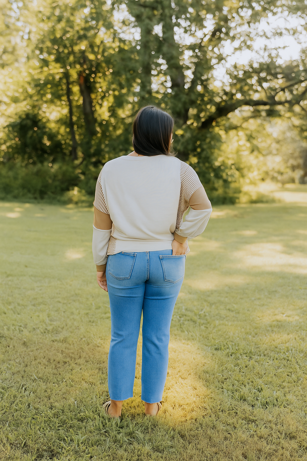 Vervet Wanda Denim- High Rise Straight