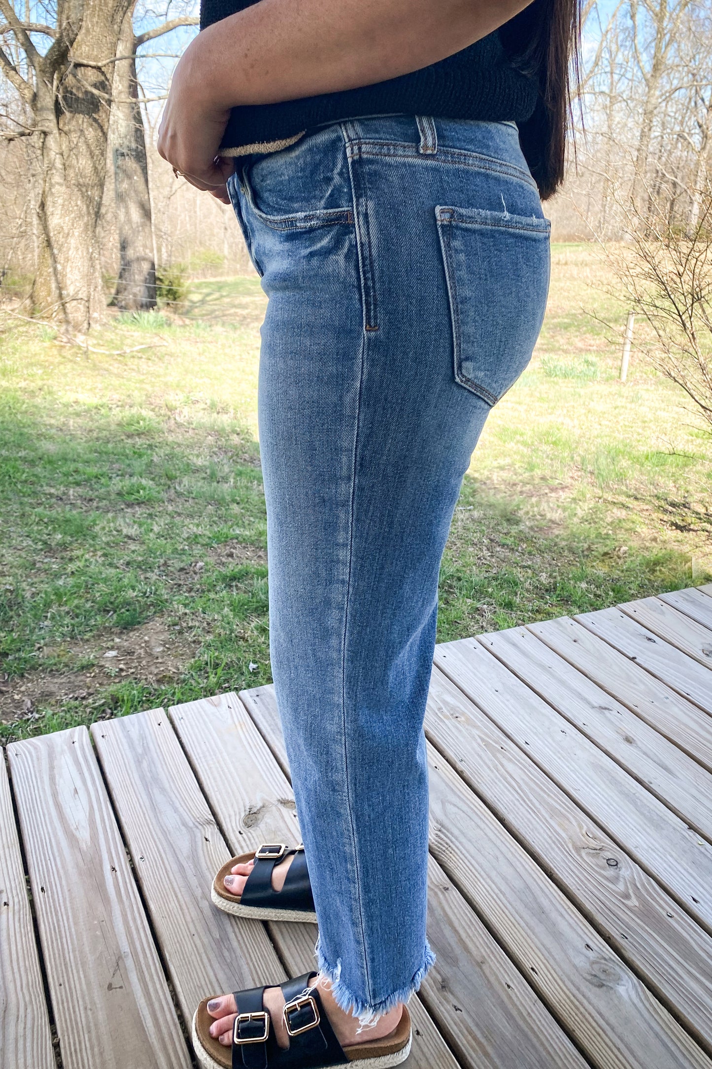 Vervet High Rise Slim Wide