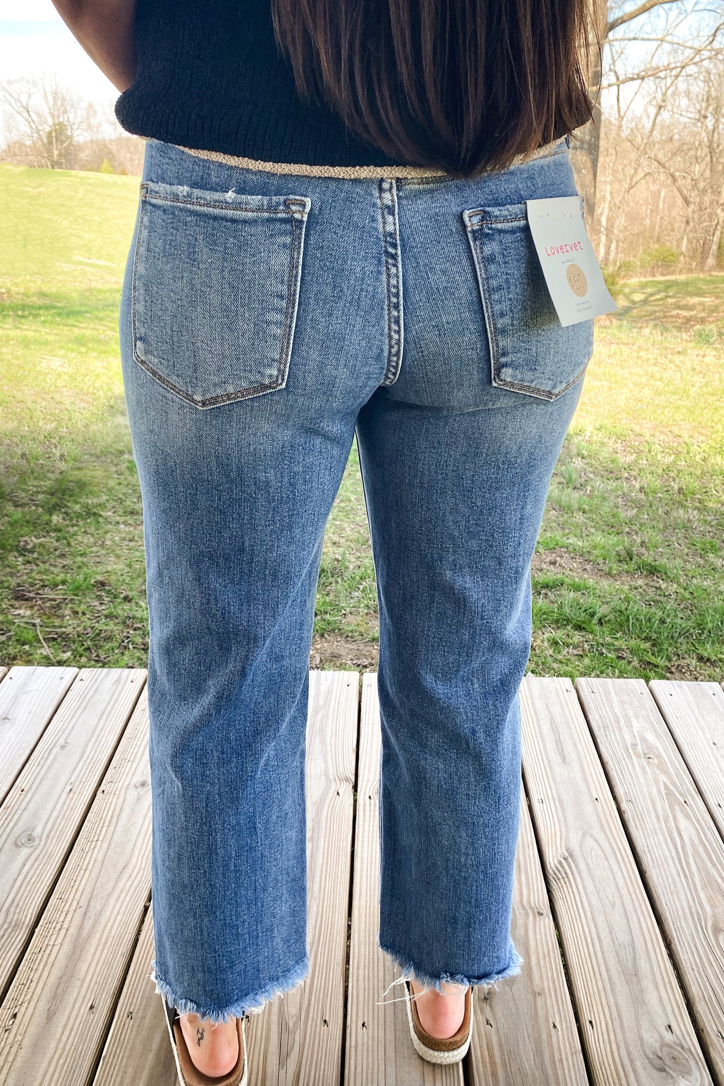 Vervet High Rise Slim Wide