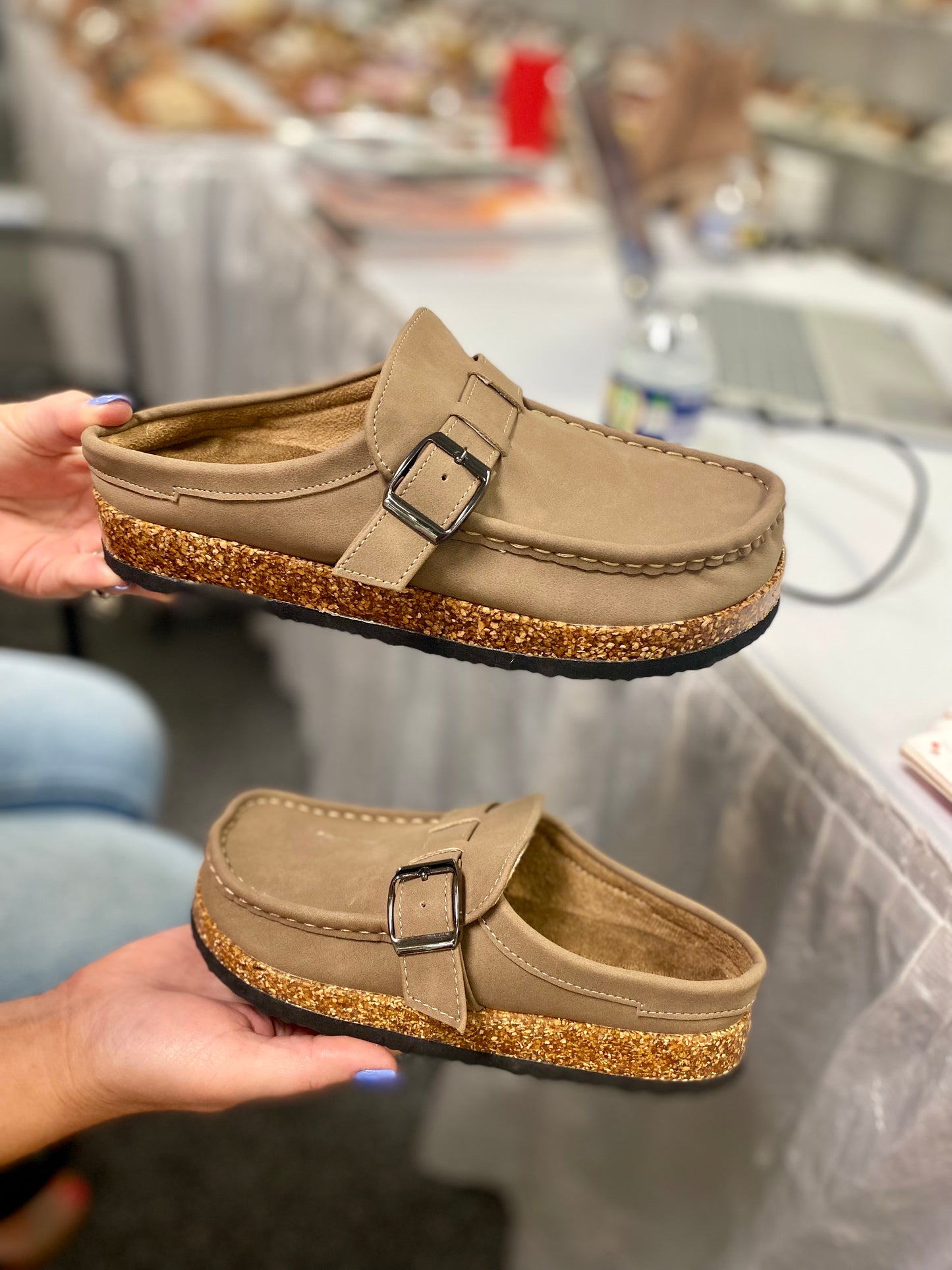 Taupe Slides, Kids