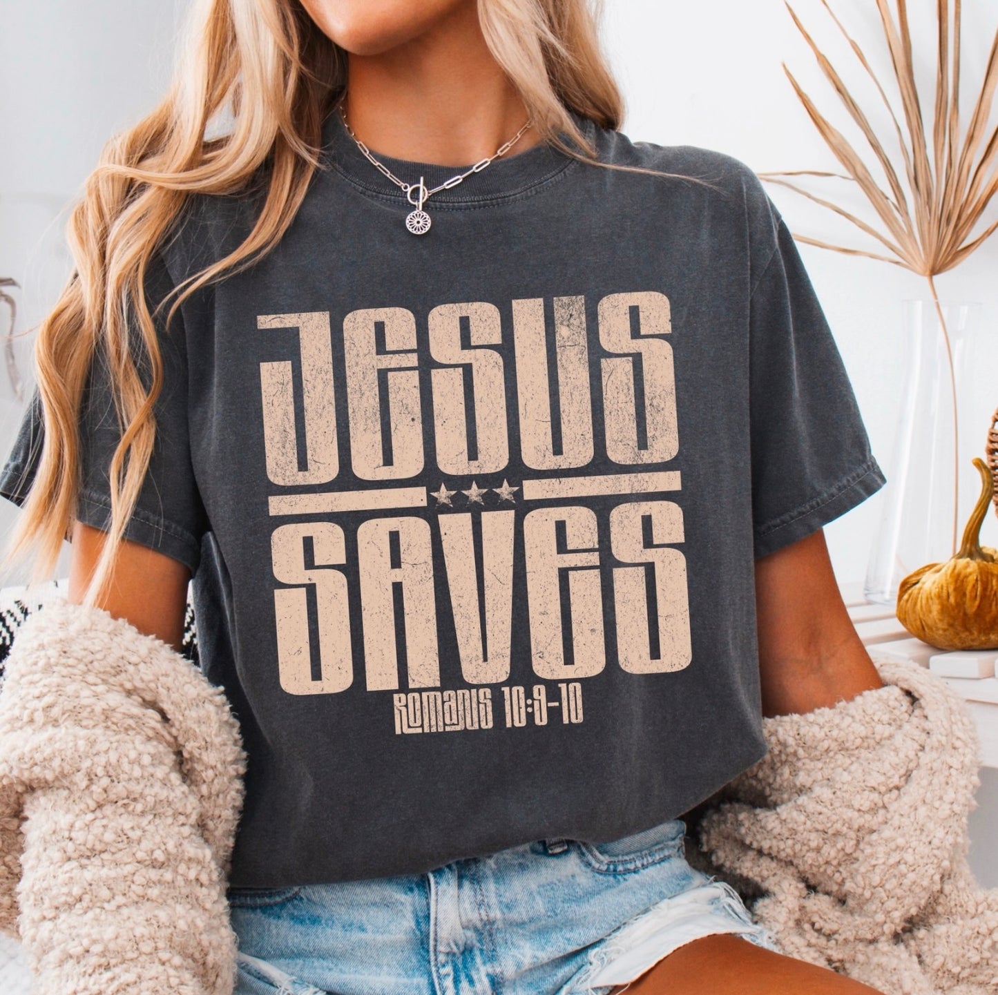 Jesus Saves Tee