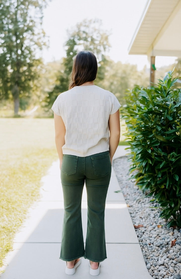 Deep Olive Denim
