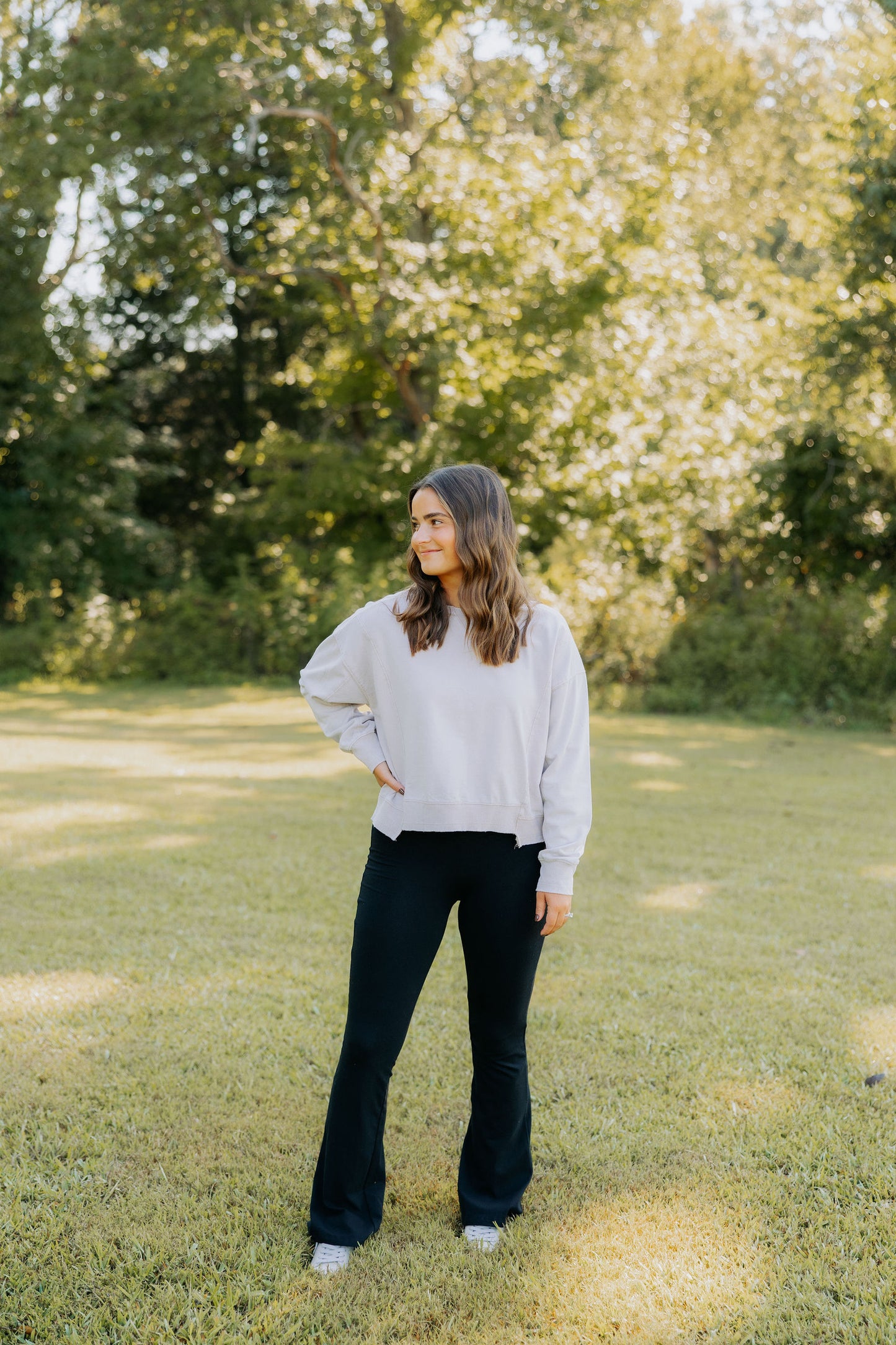 Taupe Vintage Crewneck