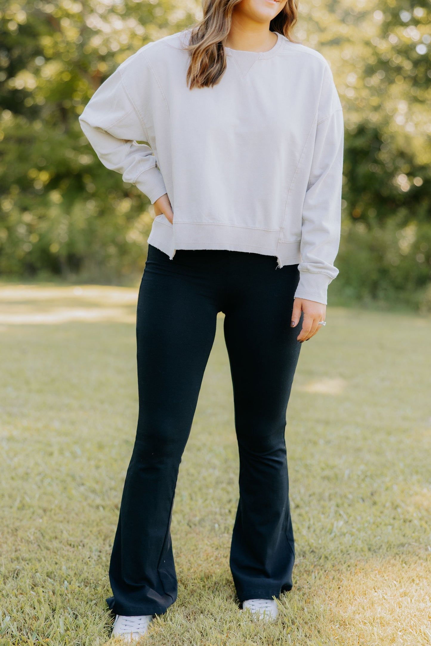Taupe Vintage Crewneck