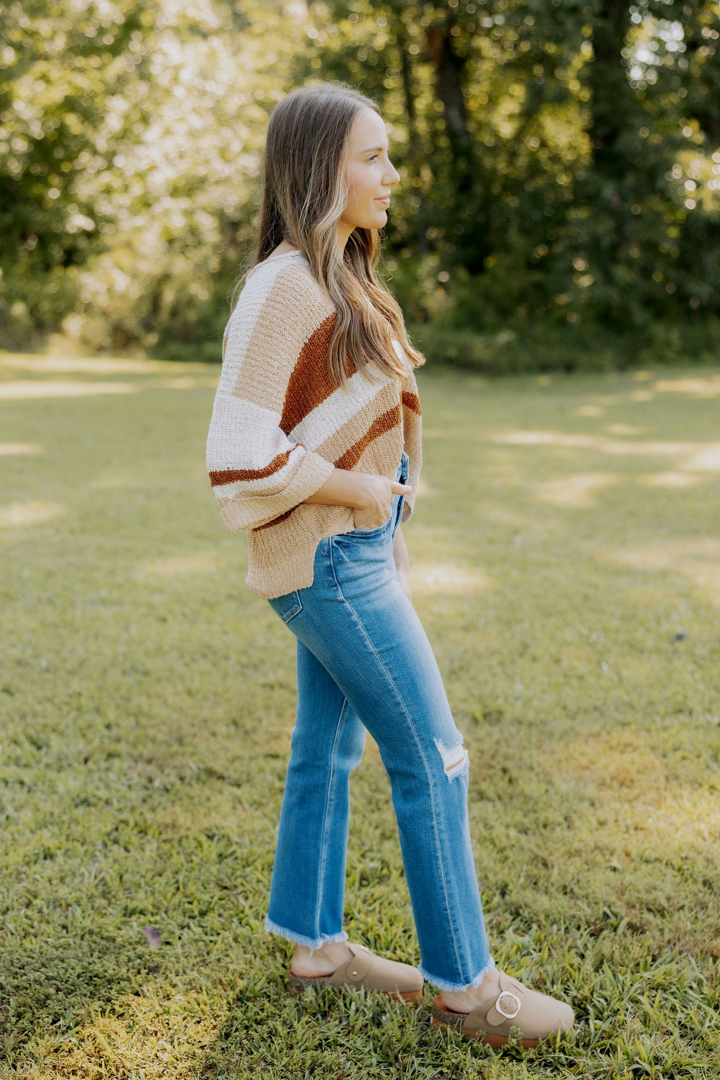 Vervet Sally Kick Flare Denim
