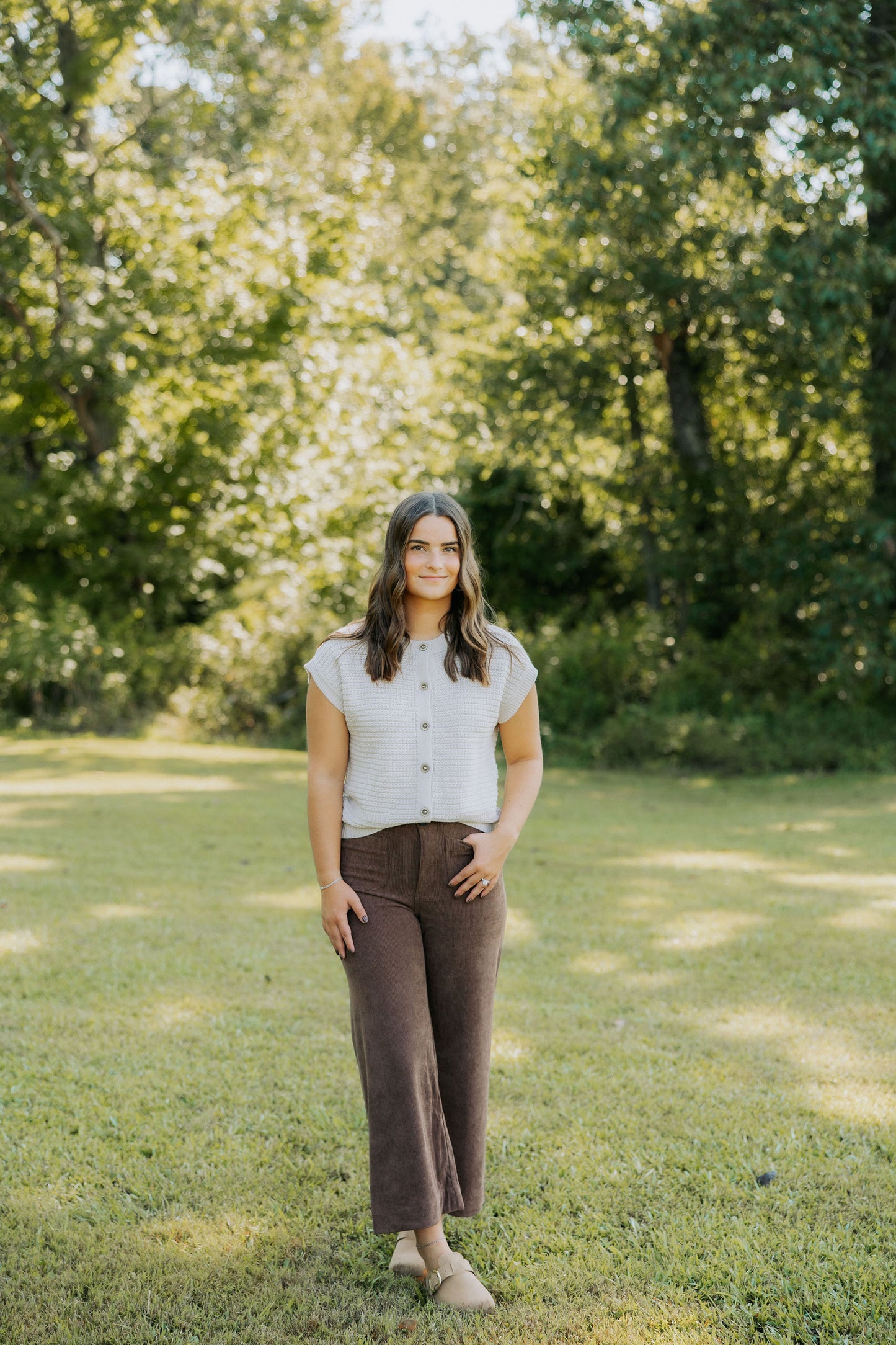 Mocha Corduroy Pants