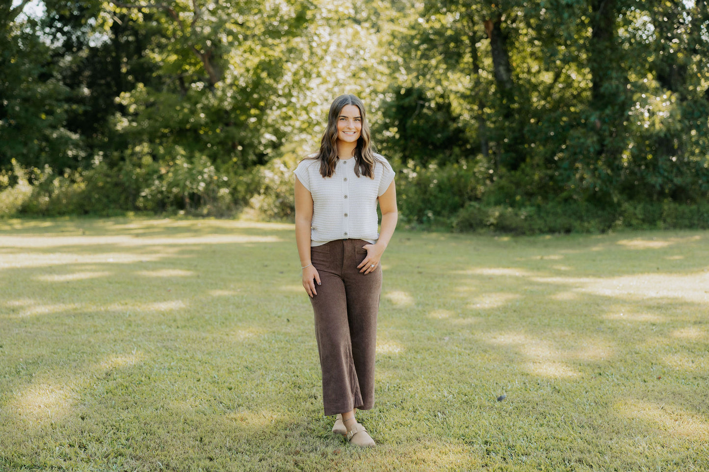 Mocha Corduroy Pants