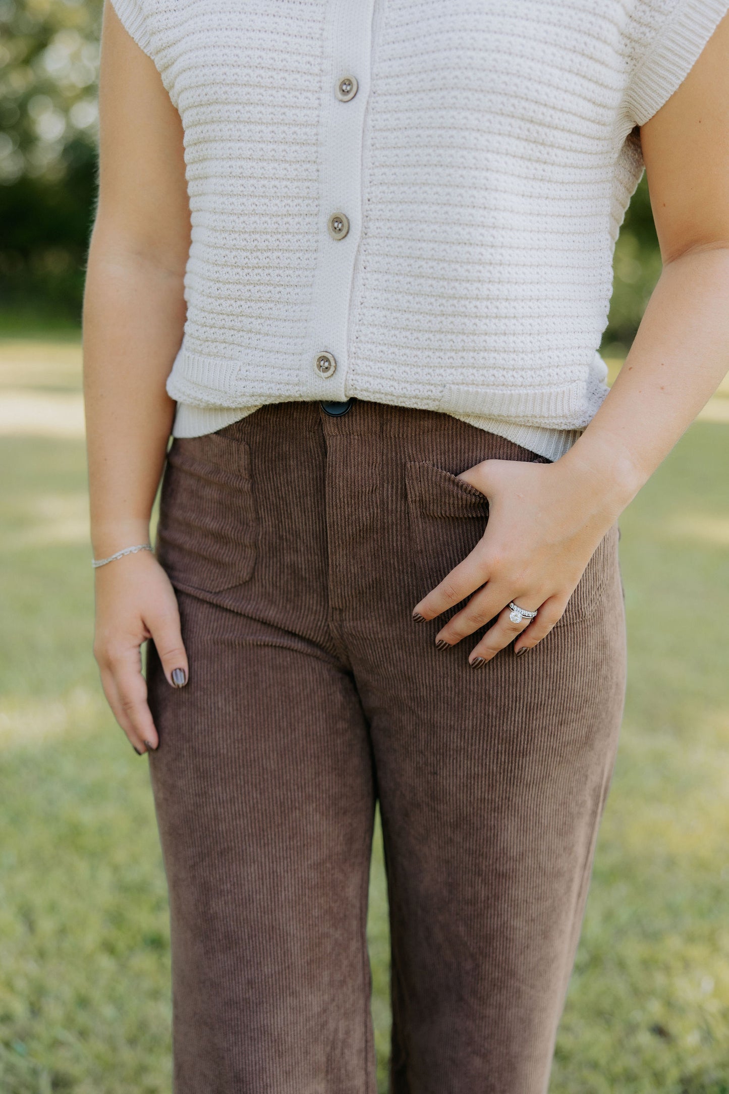 Mocha Corduroy Pants