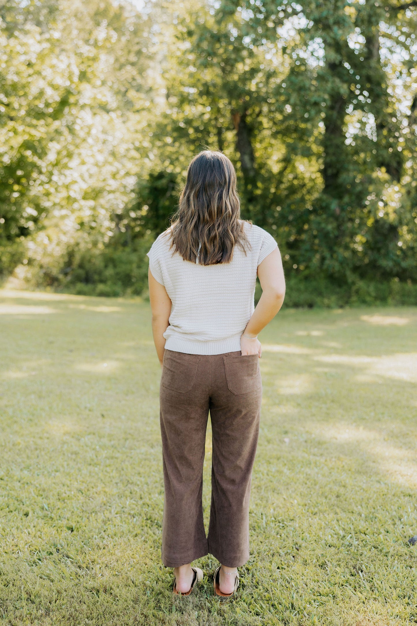 Mocha Corduroy Pants