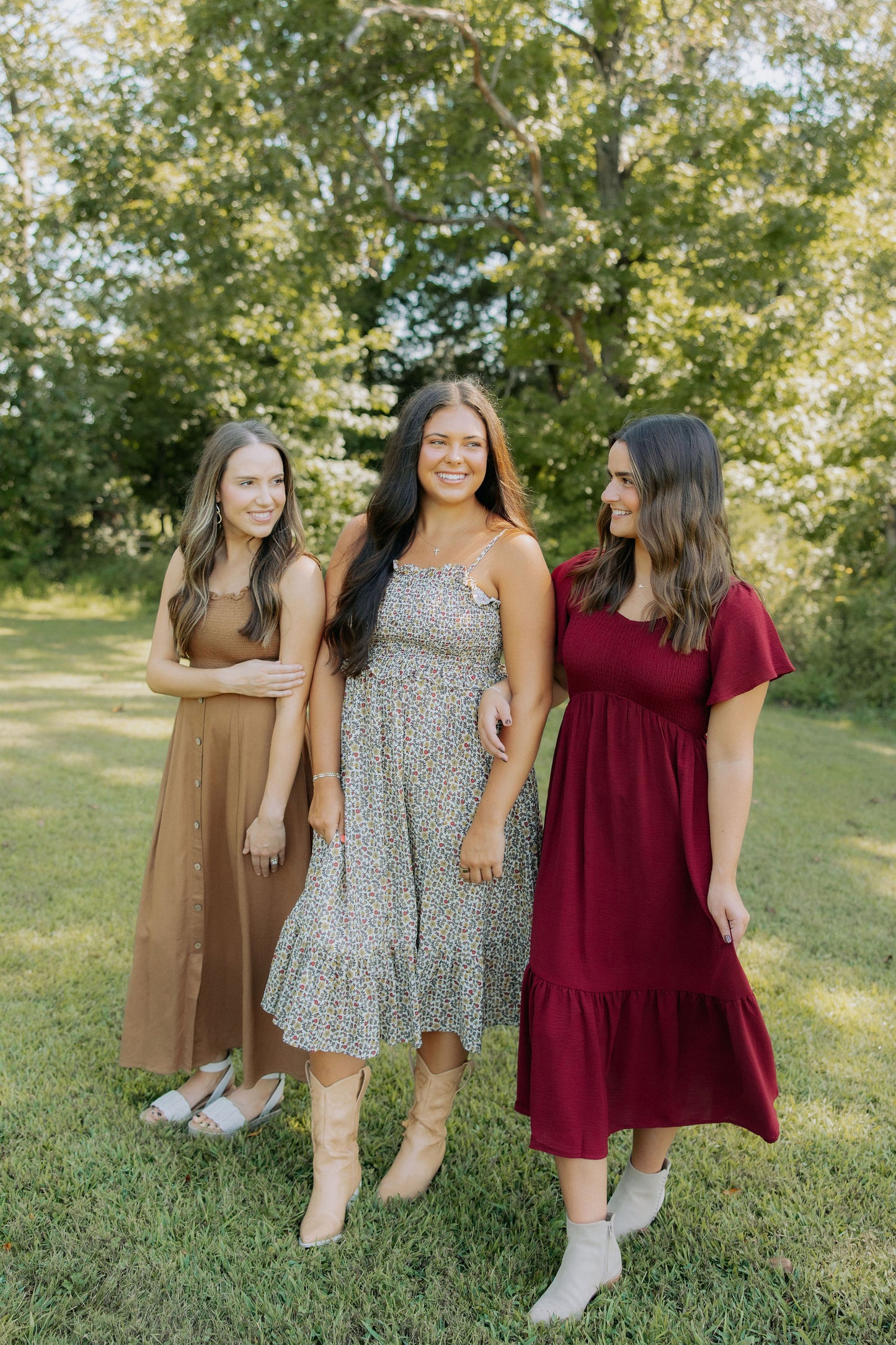 Floral Harvest Smocked Dress
