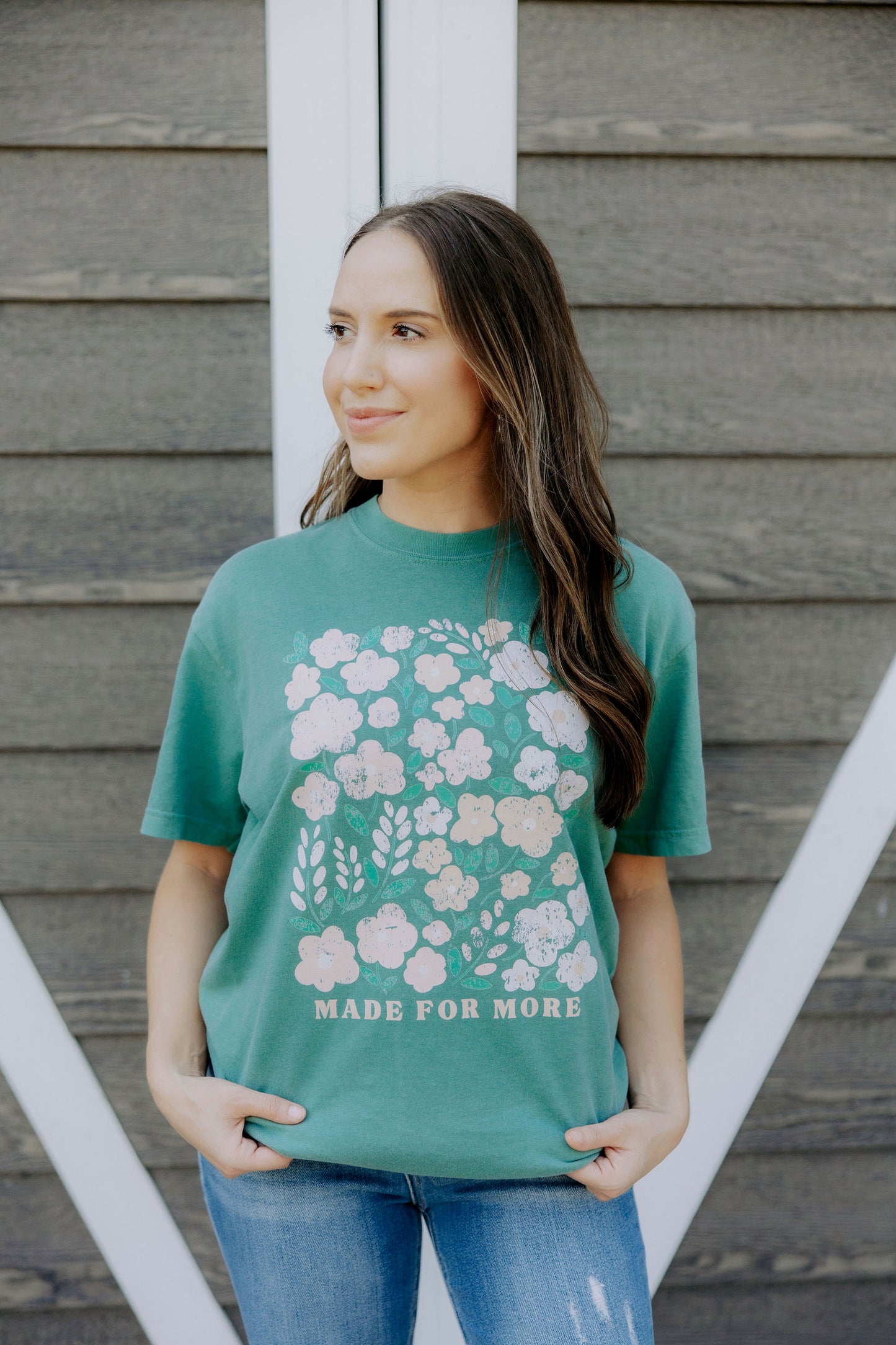 Made For More Floral Tee
