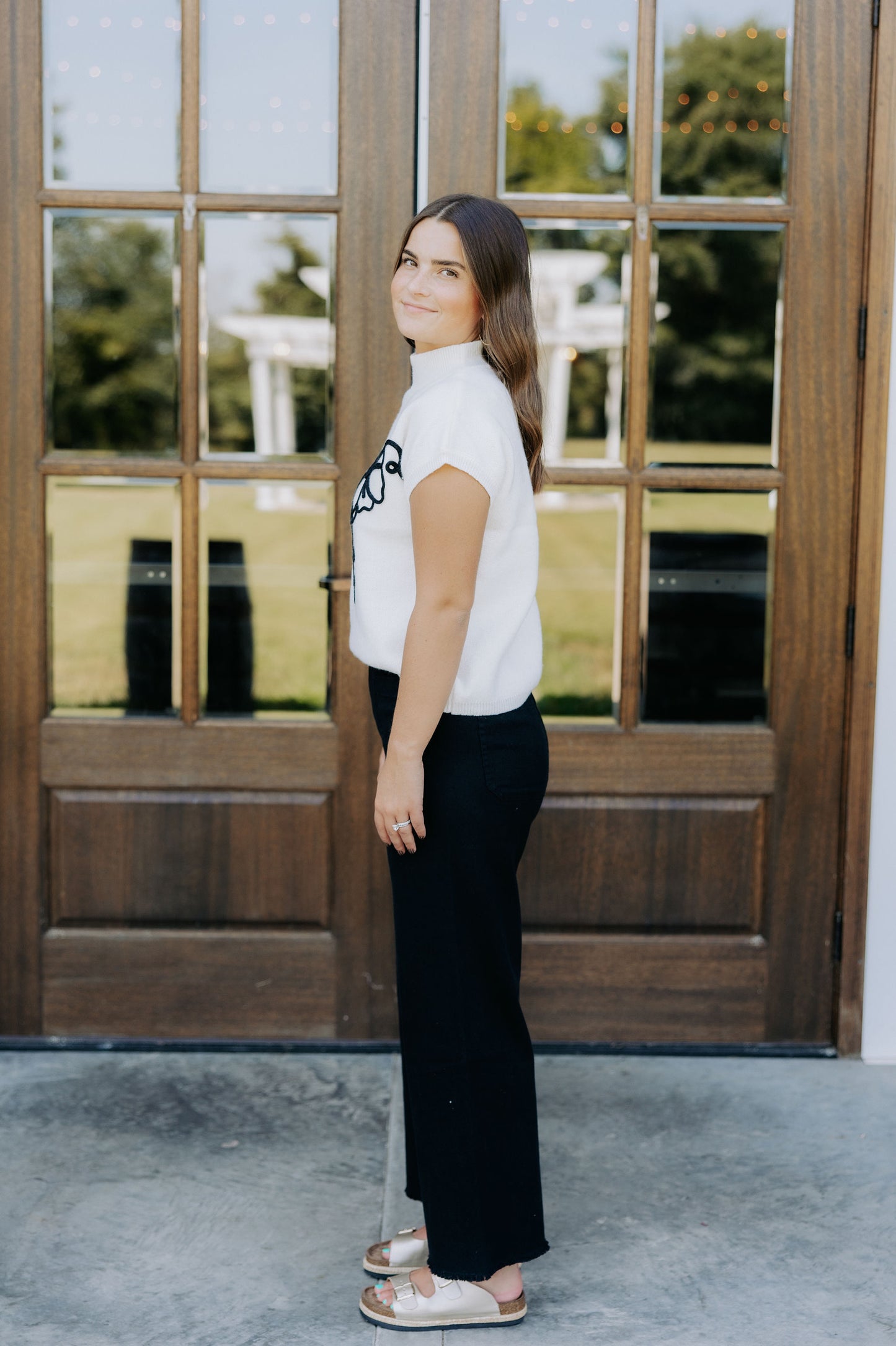 Straight Leg Back Pants