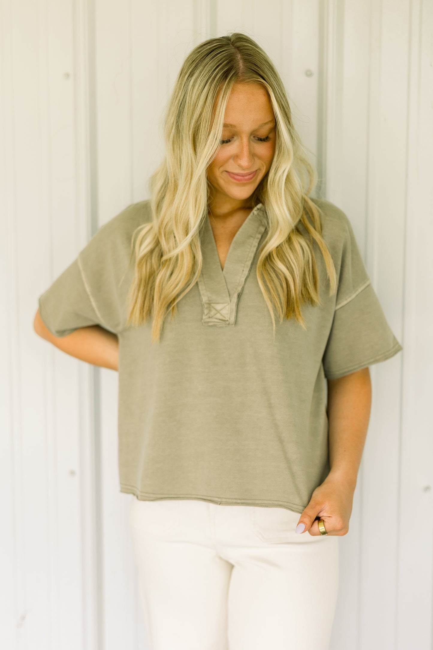 Buttercream Wide Leg Denim