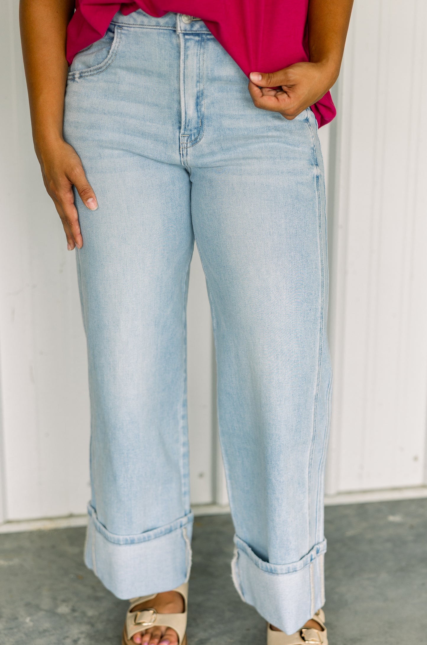 Flying Monkey high rise wide leg