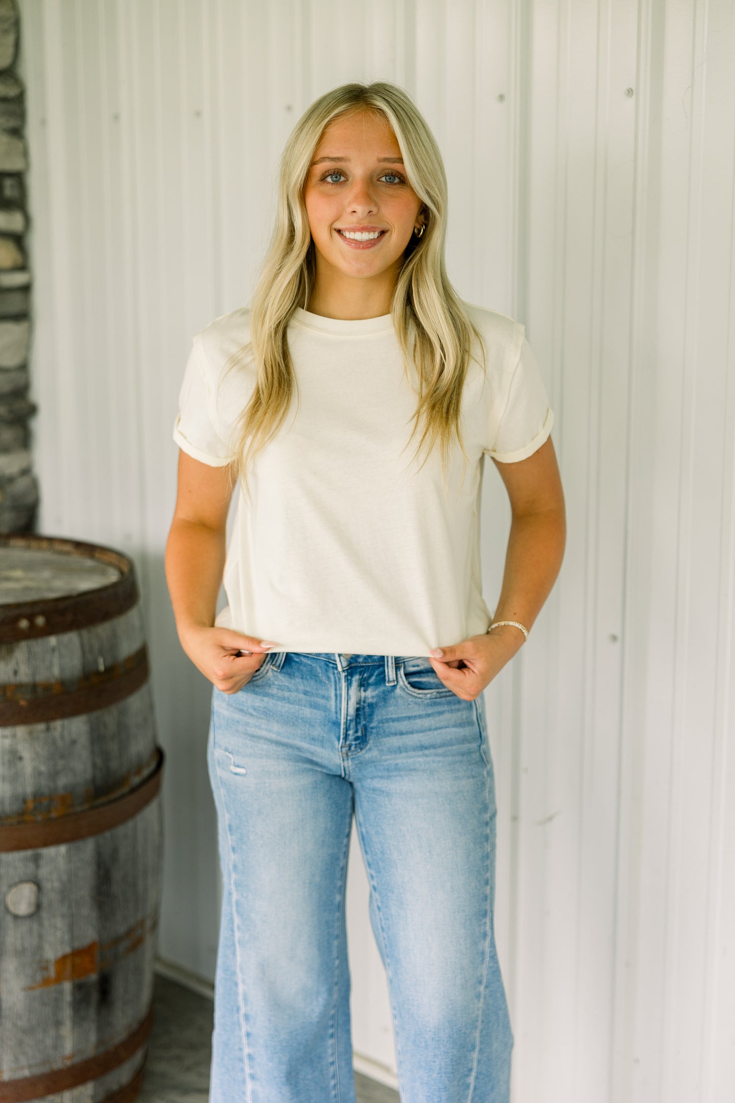 Vervet Wide leg High Rise Denim