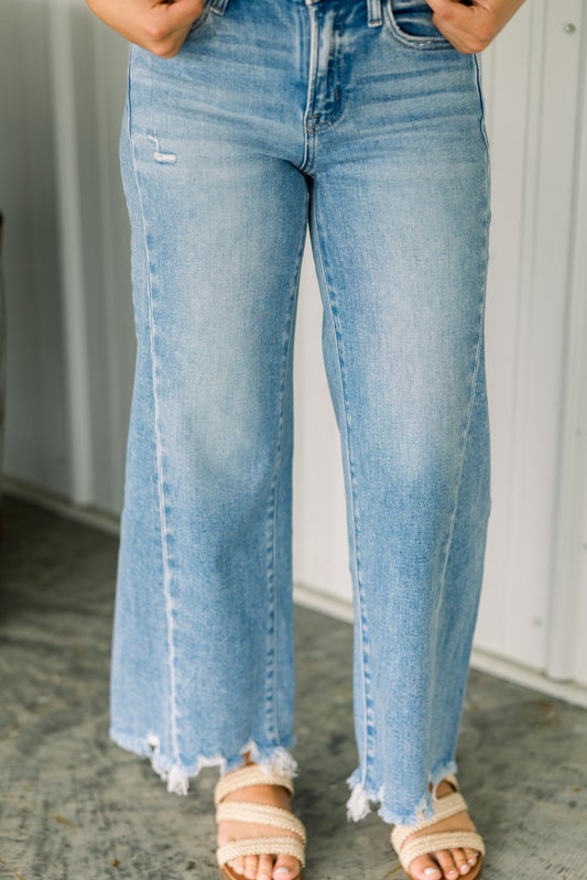 Vervet Wide leg High Rise Denim
