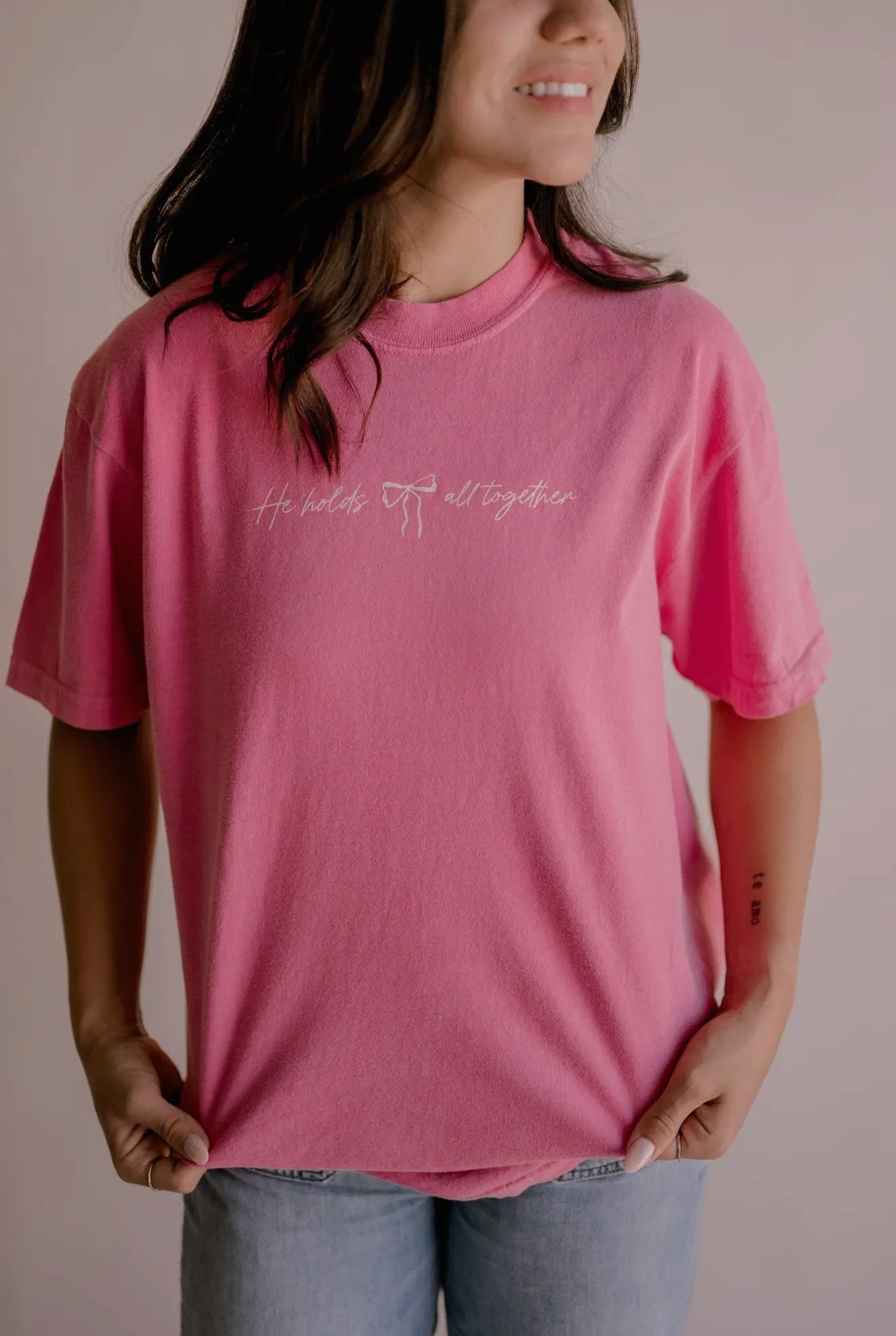 He Holds All Together Tee