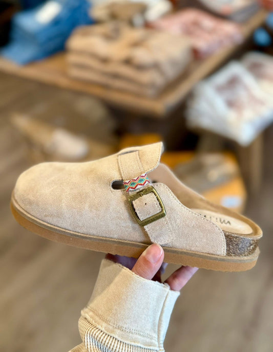 Beige Capri Slides