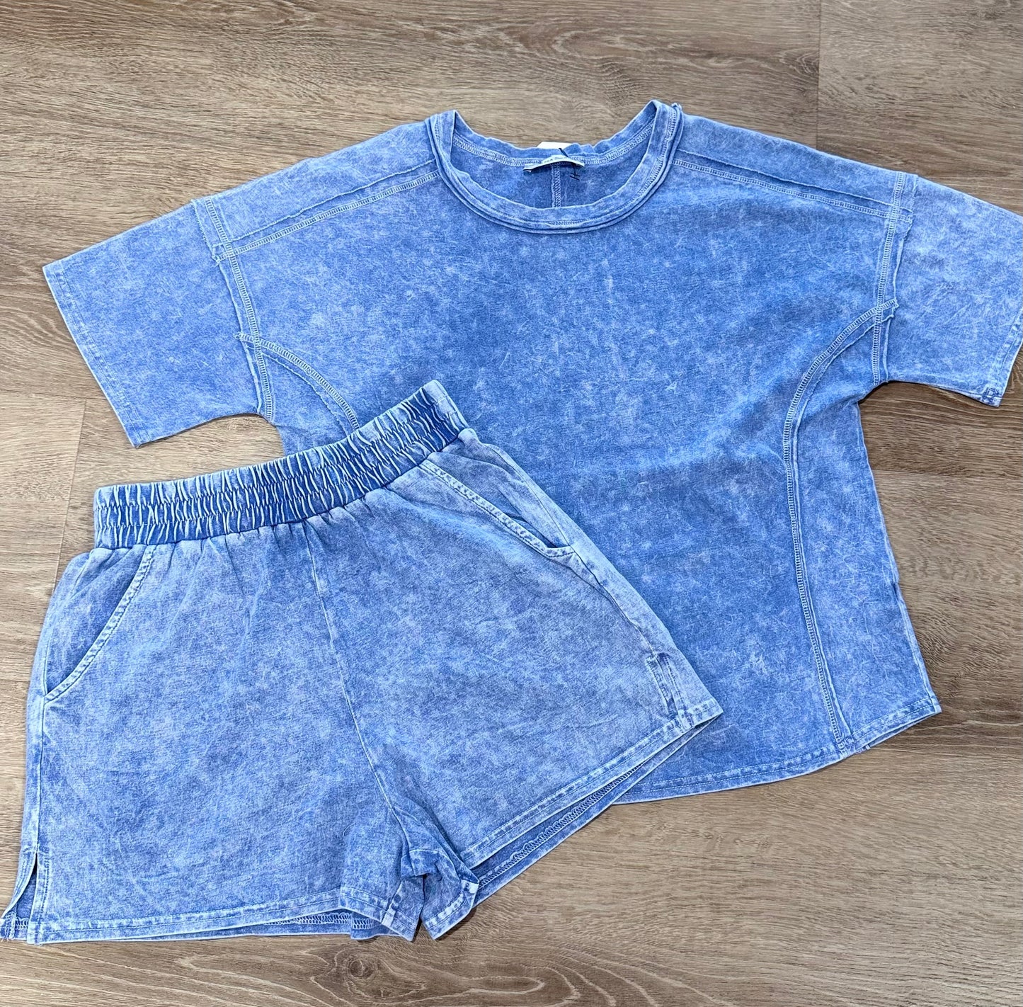 Navy Vintage Washed Set