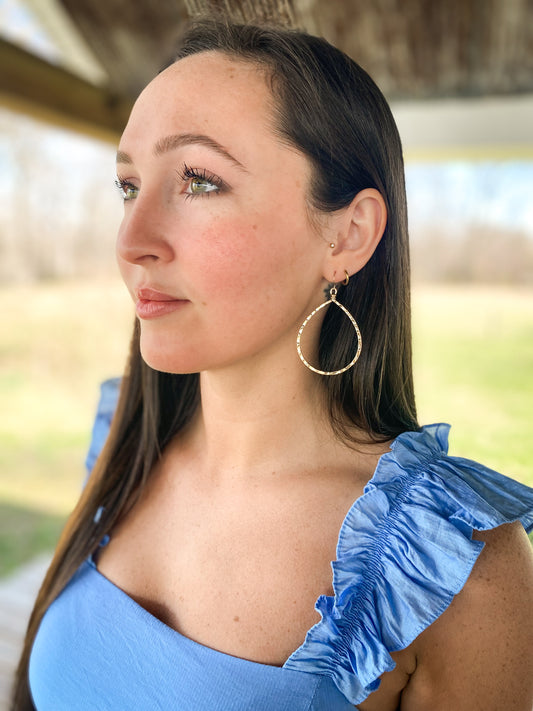 Gold Dangle Earrings