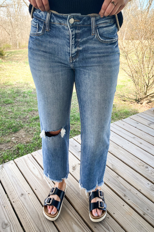 Vervet High Rise Slim Wide