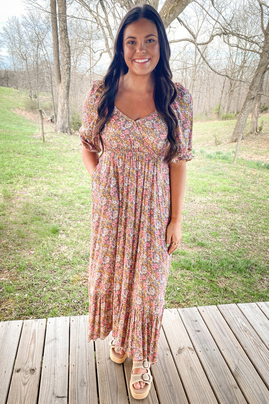 Reversible Floral Dress