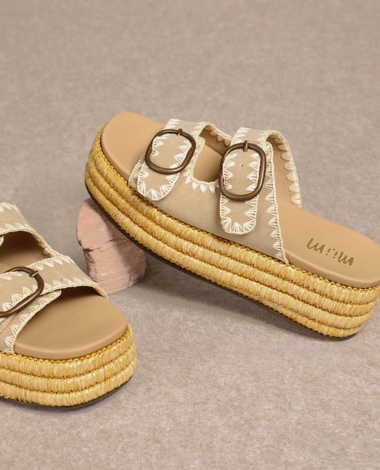 Heidi Wedge Sandals