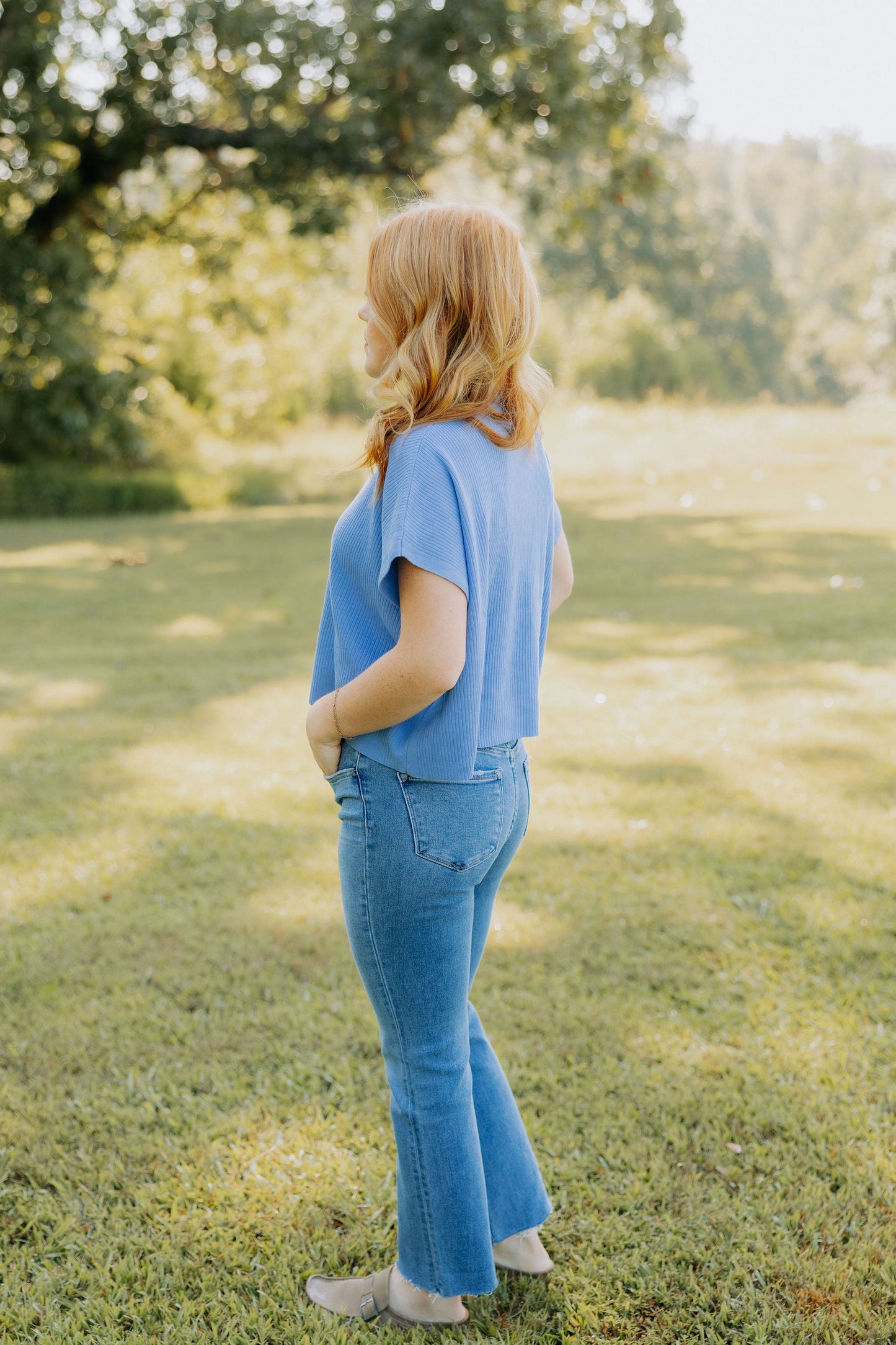Vervet Bella Crop Flare