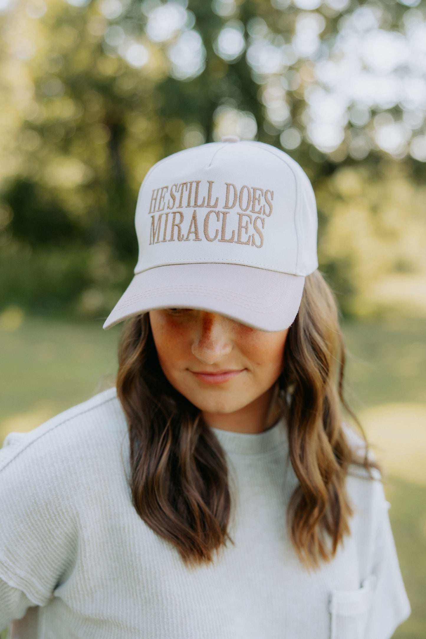 Miracles Trucker Hat- Mocha